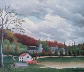 Die Bièvre bei Gentilly, ca. 1895